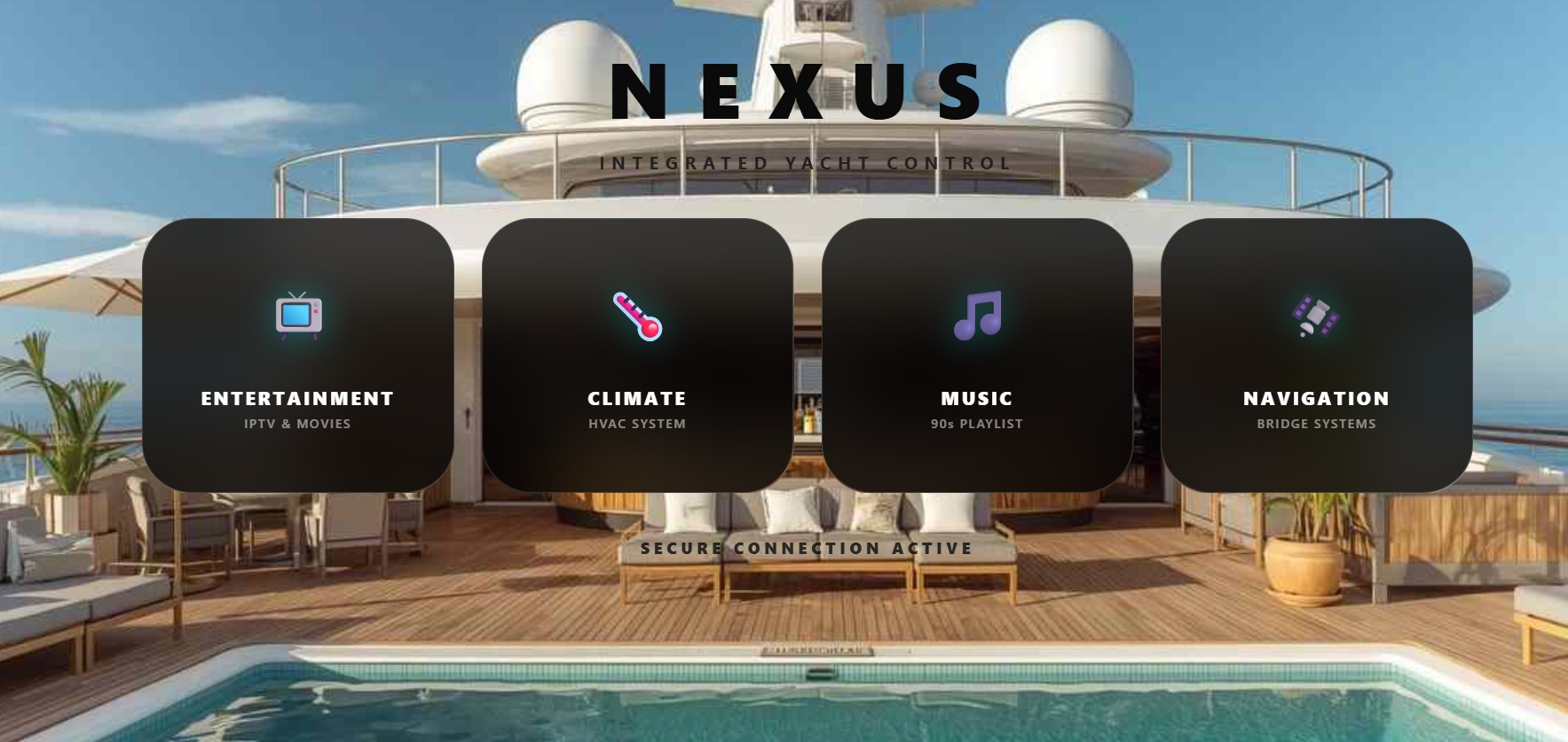 Nexus xPanel interface preview