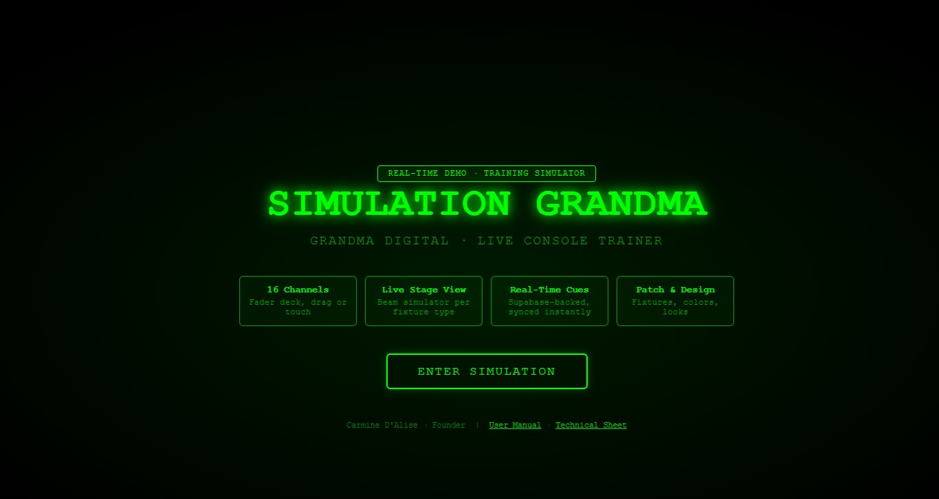 Simulation GM3 preview